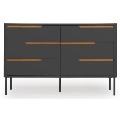 Commode Switch 130 Cm 6 Tiroirs - Anthracite -Magasin De Meubles Ontwerp zonder titel 2022 12 20T101251.412 a495