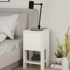 Table De Chevet Imani-blanc