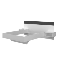 Lit Suspendu Noa 140x190 Cm - Couleur Blanc Brillant/graphite -Magasin De Meubles Ontwerp zonder titel 2023 02 01T165834.333 9f5e