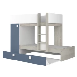 Lit Superposé Lio Avec Armoire Et Tiroir-lit - Pin/blanc/bleu -Magasin De Meubles Ontwerp zonder titel 2023 02 07T103416.842 1fca