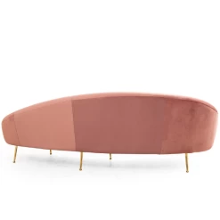 Canapé 3 Places Confortable Et élégant | Rose, Structure En Bois De Hêtre | Tissu Polyester, 255cm De Long -Magasin De Meubles Ontwerp zonder titel 2023 03 02T091955.492 286c