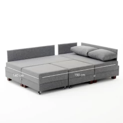 Canapé-lit D'angle Confortable Et élégant - Anthracite 12 Canapé-lit D'angle Confortable Et élégant - Anthracite -Magasin De Meubles Ontwerp zonder titel 2023 03 03T112438.572 e855