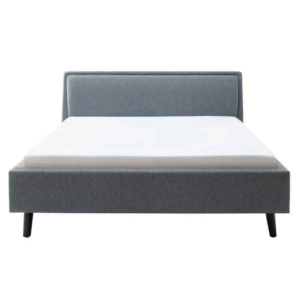 Lit Double Estee 160x200cm - Bleu/noir 4 Lit Double Estee 160x200cm - Bleu/noir – Image 4