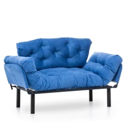 Canapé-lit 2 Places Confortable | Design élégant | Structure 100% Métal | Bleu 15 Canapé-lit 2 Places Confortable | Design élégant | Structure 100% Métal | Bleu -Magasin De Meubles Ontwerp zonder titel 2023 03 15T165948.847 5f73