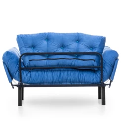 Canapé-lit 2 Places Confortable | Design élégant | Structure 100% Métal | Bleu 16 Canapé-lit 2 Places Confortable | Design élégant | Structure 100% Métal | Bleu -Magasin De Meubles Ontwerp zonder titel 2023 03 15T170026.408 3a77