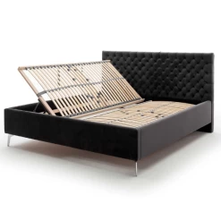 Lit Double Janice Avec Rangement 180x200cm - Noir/chromé -Magasin De Meubles Ontwerp zonder titel 2023 03 22T130924.597 ff7a