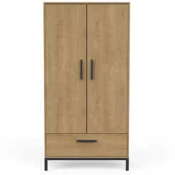 Armoire Craig-chêne Hamilton/noir Mat -Magasin De Meubles Ontwerp zonder titel 2023 04 12T081454.840 9af7