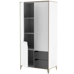 Armoire Gerry-gris Clair/blanc Mat/chêne Kronberg 14 Armoire Gerry-gris Clair/blanc Mat/chêne Kronberg -Magasin De Meubles Ontwerp zonder titel 2023 04 17T135245.183 03ac