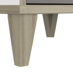Table De Chevet Gerry-gris Clair/blanc Mat/chêne Kronberg -Magasin De Meubles Ontwerp zonder titel 2023 04 17T163715.780 2c88