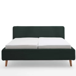 Lit Madras 180x200cm Avec Espace De Rangement Velours Côtelé - Vert Foncé -Magasin De Meubles Ontwerp zonder titel 2023 04 20T135833.636 dc0e