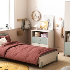 Chiffonnier Ilyas-chêne Topanga/gris-vert -Magasin De Meubles Ontwerp zonder titel 2023 04 24T162214.418 8b7e