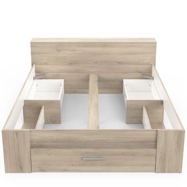 Lit Polly 160 X 200 Cm-chêne Kronberg 7 Lit Polly 160 X 200 Cm-chêne Kronberg – Image 7