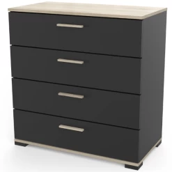 Chiffonnier Liva-chêne Kronberg/noir Mat -Magasin De Meubles Ontwerp zonder titel 2023 05 02T162420.710 643e