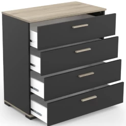 Chiffonnier Liva-chêne Kronberg/noir Mat -Magasin De Meubles Ontwerp zonder titel 2023 05 02T162500.878 450b