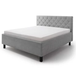 Lit San Marino 160x200cm Avec Espace De Rangement Similicuir - Gris/noir -Magasin De Meubles Ontwerp zonder titel 2023 05 10T130916.698 3371