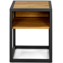 Table De Chevet Devin-chêne Laqué/acier 9 Table De Chevet Devin-chêne Laqué/acier -Magasin De Meubles Ontwerp zonder titel 2023 05 25T091507.153 8353