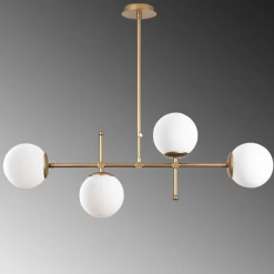 Plafonnier Muriël 4 Abat-jours-or Vintage -Magasin De Meubles Ontwerp zonder titel 2023 06 06T090401.239 fd50