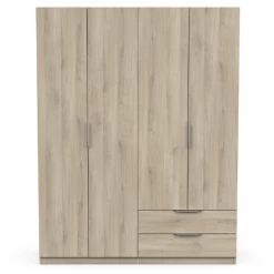 Armoire Spectre 157cm 4 Portes & 2 Tiroirs - Chêne -Magasin De Meubles Ontwerp zonder titel 2023 06 09T112105.770 5ab4