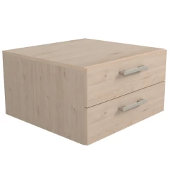 Bloc-tiroirs Pour Dressing Playa 60cm - Chêne