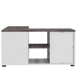 Meuble TV Annelle 1 Porte Tournante, 1 Porte Abattante Et 2 étagères-béton/blanc 14 Meuble TV Annelle 1 Porte Tournante, 1 Porte Abattante Et 2 étagères-béton/blanc -Magasin De Meubles Ontwerp zonder titel 2023 06 26T152749.739 1 4549