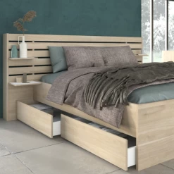 Ensemble De Tiroirs Tokio 199cm - Décor Chêne