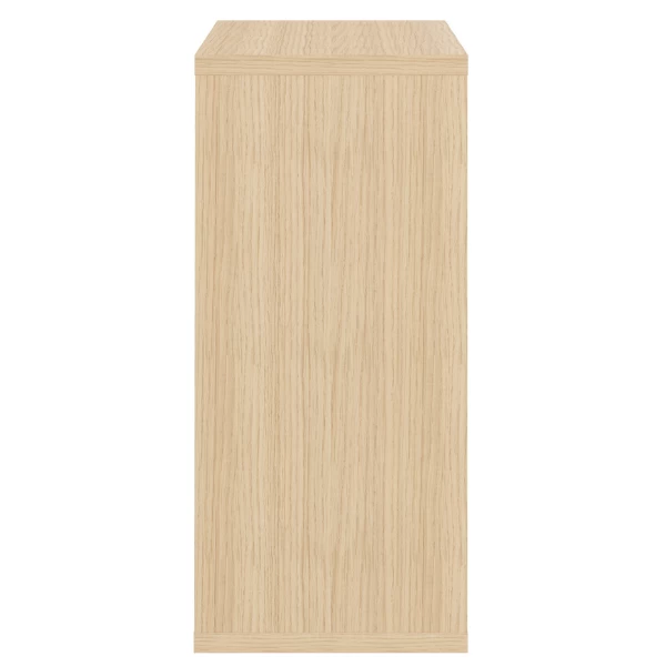 Commode Helena 5 Tiroirs, 1 Porte Tournante Et 1 Tringle-chêne Clair/blanc 3 Commode Helena 5 Tiroirs, 1 Porte Tournante Et 1 Tringle-chêne Clair/blanc – Image 3