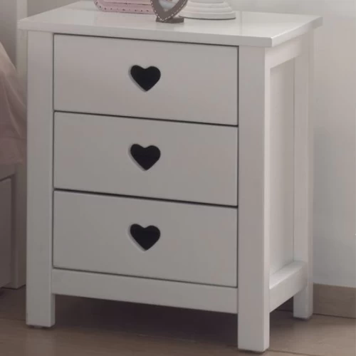 Combinaison De Chambre D'enfant Amori 1 (sommier à Lattes Incl.)-blanc 2 Combinaison De Chambre D'enfant Amori 1 (sommier à Lattes Incl.)-blanc – Image 2