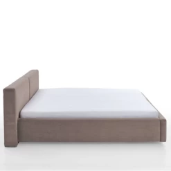 Lit Double Kubrik 180x200cm Velours Côtelé - Taupe -Magasin De Meubles Ontwerp zonder titel 2023 09 19T131512.098 0d14