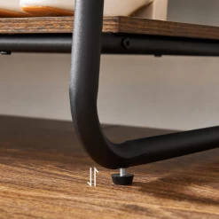 Portemanteau Rustique En Acier Brun/noir Avec 2 étagères Et 6 Crochets -Magasin De Meubles Ontwerp zonder titel 2023 09 21T131140.523 4b65