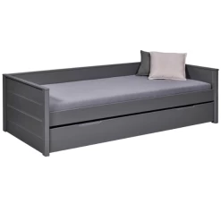 Lit Gigogne Dream The Future | 208,4 X 60 X 98,2 | 100% Mélaminé | Couleur : Anthracite