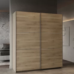 Penderie Spectre 178cm Avec Portes Coulissantes - Chêne -Magasin De Meubles Ontwerp zonder titel 2023 10 02T120015.129 0476