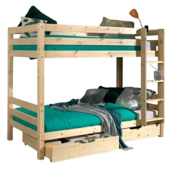 Lit Superposé Claire 160cm Avec 2 Tiroirs - Naturel 11 Lit Superposé Claire 160cm Avec 2 Tiroirs - Naturel -Magasin De Meubles Ontwerp zonder titel 2023 10 18T152621.859 a77e