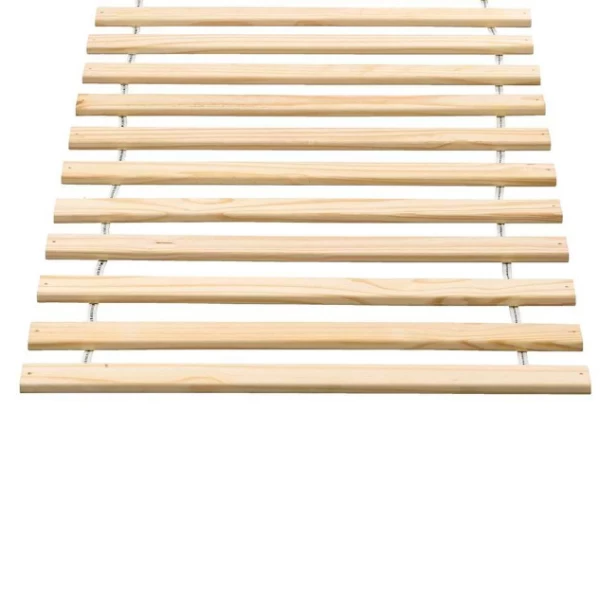 Lit Cabane Hester Avec Sommier à Lattes 90x200 - Blanc 5 Lit Cabane Hester Avec Sommier à Lattes 90x200 - Blanc – Image 5