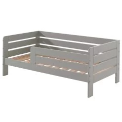 Lit Junior Anastasia 70 X 140cm Bois Pin - Gris -Magasin De Meubles PBBE7115 02 cccd