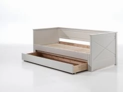 Canapé-lit Pepin Extensible Bois De Pin - Blanc -Magasin De Meubles PICOKBRB9314 INF d1fb