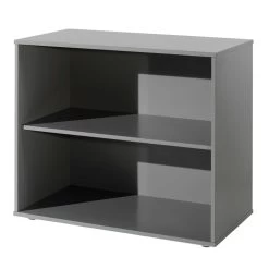 Lit Mezzanine Claire 140x200cm Avec Bibliothèque Et Canapé-lit - Gris -Magasin De Meubles PICOMZ141732 06 6ee0