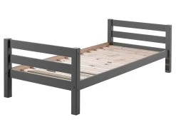 Lit Mezzanine Claire 140 X 200cm Avec Lit Anne 90 X 200cm Et Chiffonnier- Grijs -Magasin De Meubles PICOMZBE1724 03 d41c