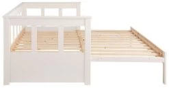 Lit Banquette Extensible Julie - Blanc -Magasin De Meubles PIKB9114 03 INF bbbe