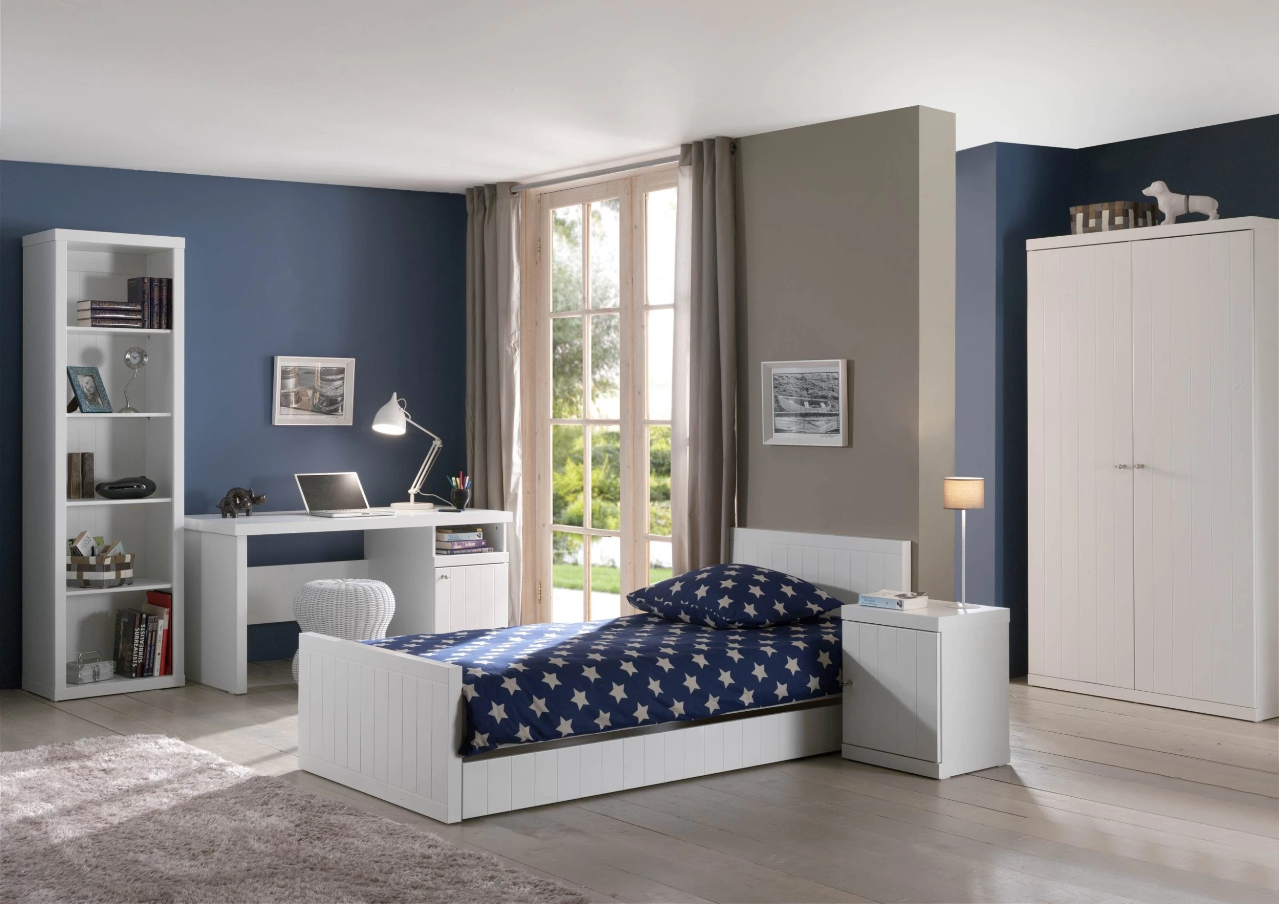 Bibliothèque Robin 60cm - Blanc 3 Bibliothèque Robin 60cm - Blanc – Image 3