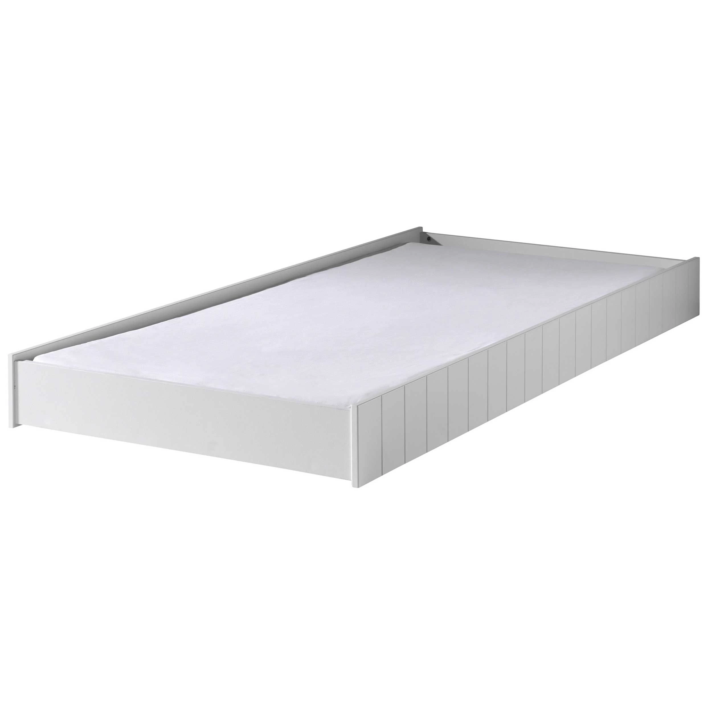 Lit Enfant Robin 90 X 200cm Avec Tiroir De Lit - Blanc 2 Lit Enfant Robin 90 X 200cm Avec Tiroir De Lit - Blanc – Image 2