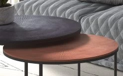 Table Basse Livv En Métal, Ensemble De 2 - Noir/bronze -Magasin De Meubles Rousseau 3952 salontafel table basse Livios 3 88fd