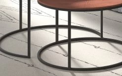 Table Basse Livv En Métal, Ensemble De 2 - Noir/bronze -Magasin De Meubles Rousseau 3952 salontafel table basse Livios 4 d1de