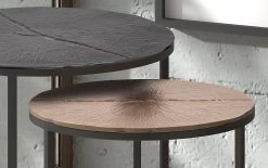 Lot De 2 Tables D'appoint Margriet - Noir/bronze 9 Lot De 2 Tables D'appoint Margriet - Noir/bronze -Magasin De Meubles Rousseau 3956 bijzettafel table d appoint Magrite 3 a5e6