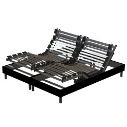 Cadre De Lit Ergonomique électrique Jill 28 Lattes - 140x200 -Magasin De Meubles S28G DBBL 001 6788