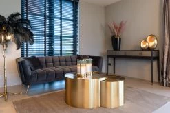 RICHMOND Canapé Huxley 230cm En Velours - Anthracite/or 14 RICHMOND Canapé Huxley 230cm En Velours - Anthracite/or -Magasin De Meubles S5126 ANTRACIET VELVET 9913 WL 0077 7524 2 ef03