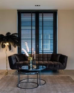 RICHMOND Canapé Huxley 230cm En Velours - Anthracite/or 13 RICHMOND Canapé Huxley 230cm En Velours - Anthracite/or -Magasin De Meubles S5126 ANTRACIET VELVET 9921 LB 0083 VA 0132 1 7ea0