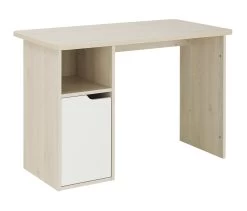 Lit Extensible Binno Avec Armoires - Pin Blanchi/blanc -Magasin De Meubles SACHA P0K 605 bureau ba59