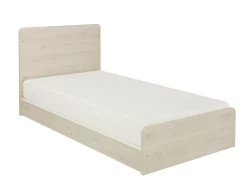 Lit Extensible Binno Avec Armoires - Pin Blanchi/blanc -Magasin De Meubles SACHA P0K 605 lit junior 90 d801