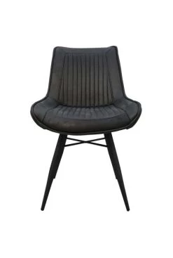 Lot De 2 Chaises De Salle à Manger Denver - Gris 11 Lot De 2 Chaises De Salle à Manger Denver - Gris -Magasin De Meubles TC1871 GR 1 e4d2