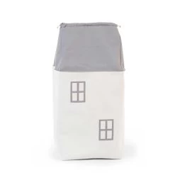 Childhome Sac à Jouets Maison - Blanc/gris -Magasin De Meubles TOYBHOW 4 5ed1
